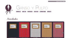 Desktop Screenshot of gansoypulpo.com